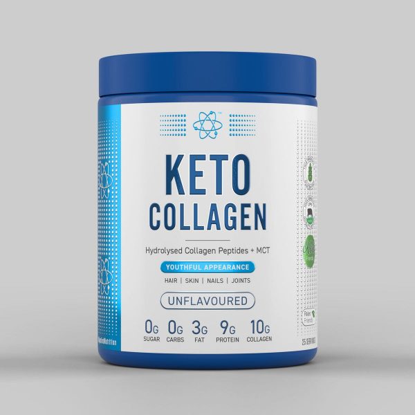 APPLIED NUTRITION KETO COLLAGEN 130G 10 SERVINGS UNFLAVOURED