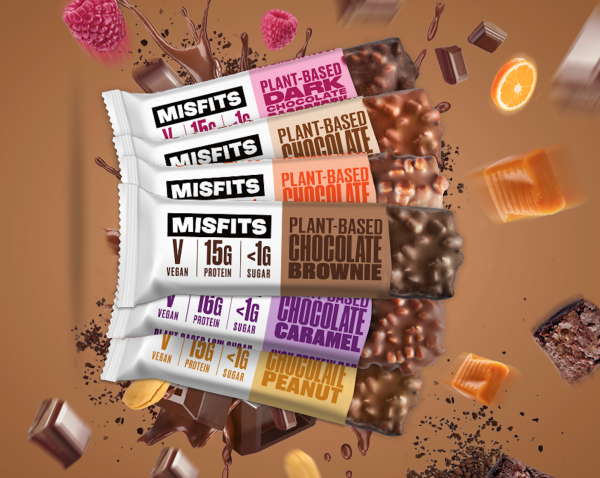 MISFITS VEGAN PROTEIN BAR 45GR – Image 2