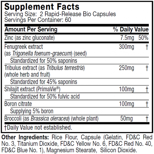 MUSCLETECH ALPHA TEST 120CAPS – Image 2