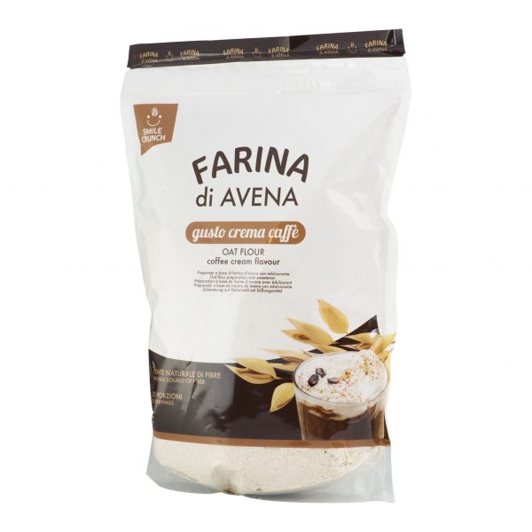 SMILE CRUNCH FARINE AVOINE AROME CAFE 1KG
