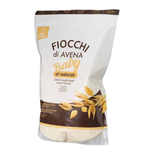 SMILE CRUNCH FLOCONS D'AVOINE BABY NATURE 1KG