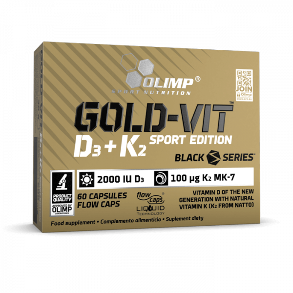 OLIMP GOLD VIT D3+K2 SPORT EDITION 60 CAPS