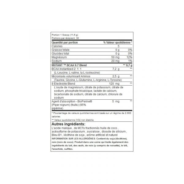 MUTANT BCAA 9.7 348G – Image 2