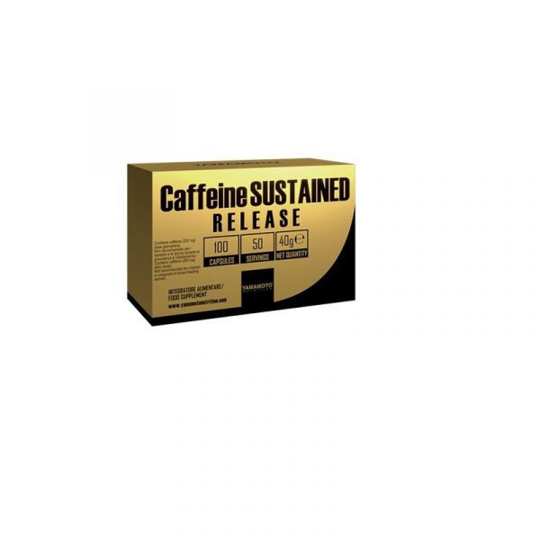 YAMAMOTO CAFFEINE SUSTAINED RELEASE 100 CAPSULES