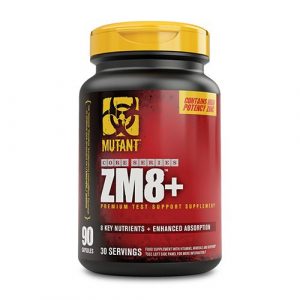 MUTANT ZM8+ 90CAPS 30SERVINGS