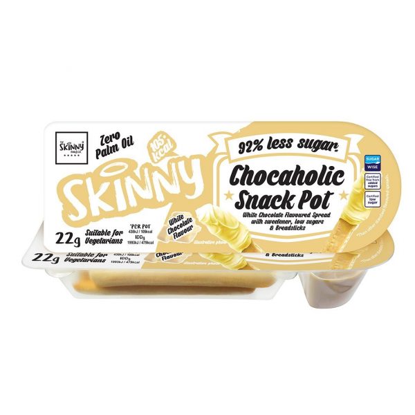 THE SKINNY FOOD CO SNACK POT CHOCAHOLIC 22G
