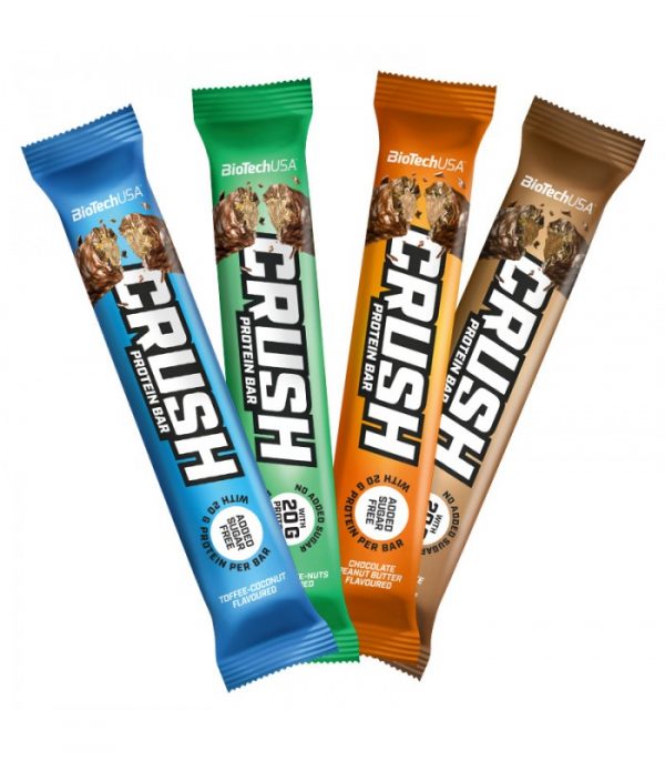 BIOTECH CRUSH PROTEIN BAR 64G