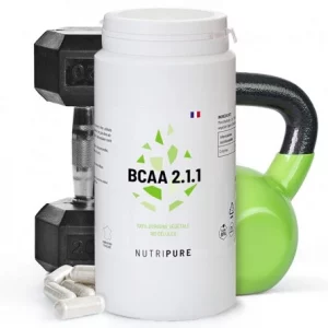 NUTRIPURE BCAA 2.1.1 180 GELULES