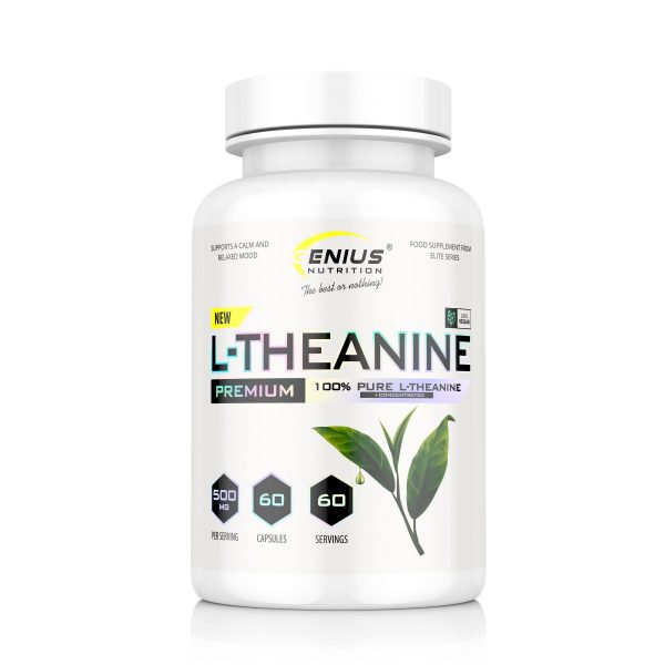 GENIUS L-THEANINE 500MG 60CAPS
