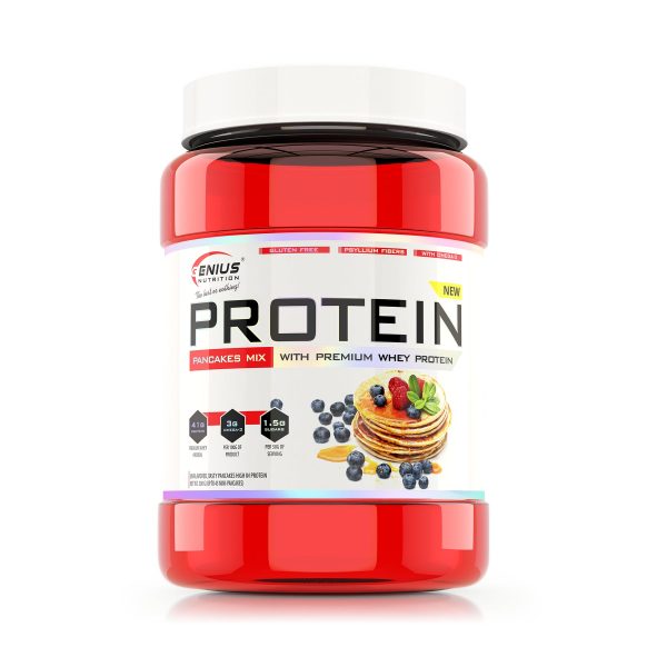 GENIUS PROTEIN PANCAKES MIX 500G