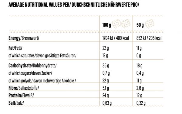 GO FITNESS PROTEIN WAFFLE (GAUFFRE)  50G