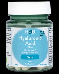 HOLLAND & BARRET HYALURONIC ACID 20MG 30CAPS