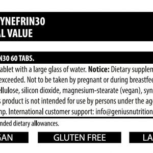 GENIUS SYNEFRINE 30 60CAPS