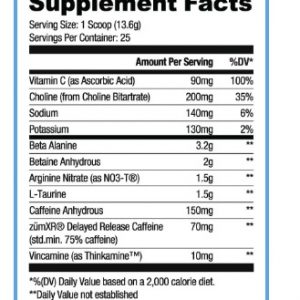 RYSE PRE WORKOUT ELEMENT SERIES 300G