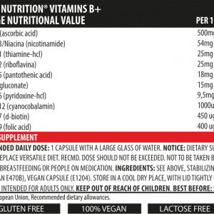 GENIUS VITAMINE B+ 60CAPS