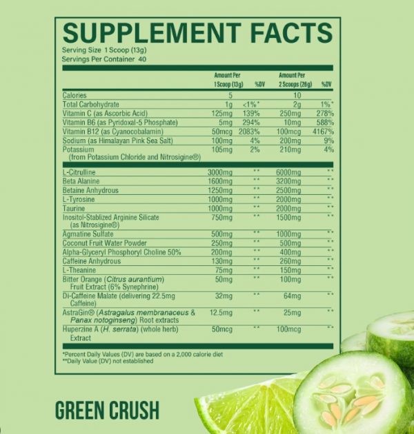 RAW NUTRITION  CBUM THAVAGE PRE 520G – Image 2